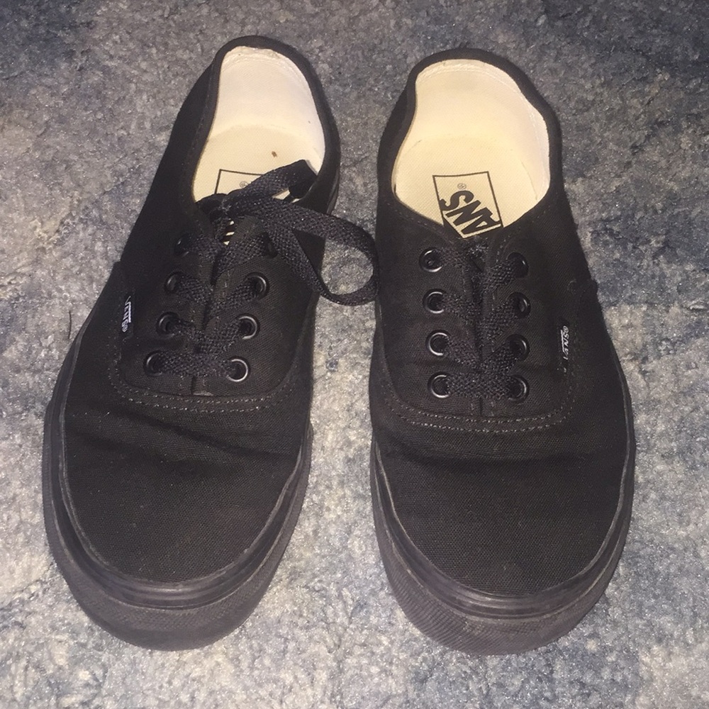 Black Vans